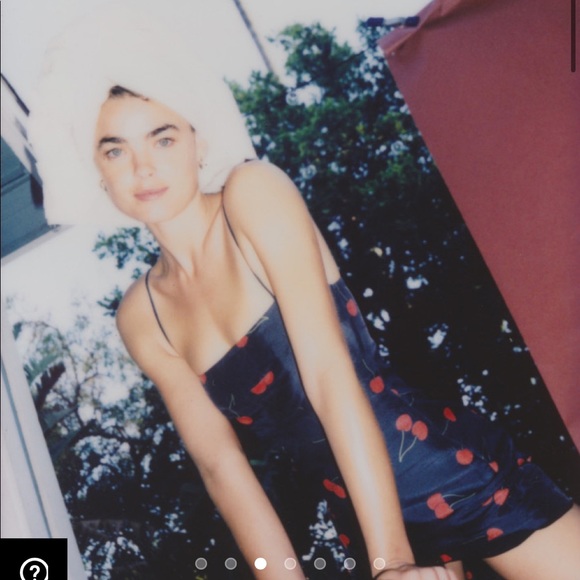 ‼️SOLD‼️Cherry dress 🍒 🍒 100% new, never worn out. Size is too small😭 - Picture 5 of 7